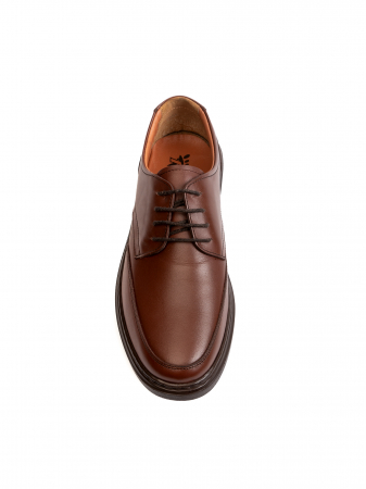 Derby - Caramel Brown Derby – Piele Naturală, Confort Premium, Talpă Rezistentă