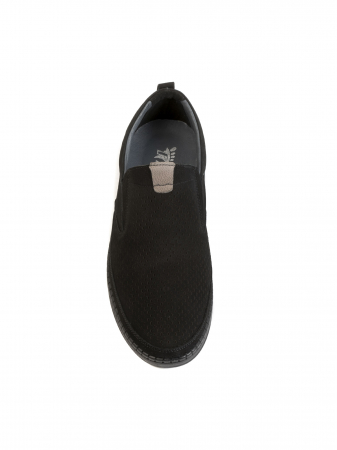 Loafers - Casual Airy All Black Loafer – Piele Naturală, Construcție Manuală, Detalii Exclusiviste