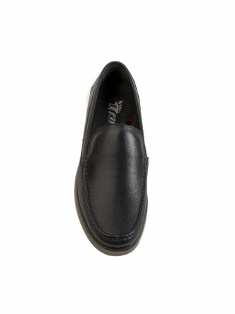 Loafers - Casual All Black Textured Loafer – Piele Naturală, Construcție Manuală, Detalii Exclusiviste