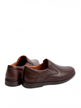 Casual Chocolate Brown Loafers – Piele Naturală, Design Elegant, Confort Maximal [3]