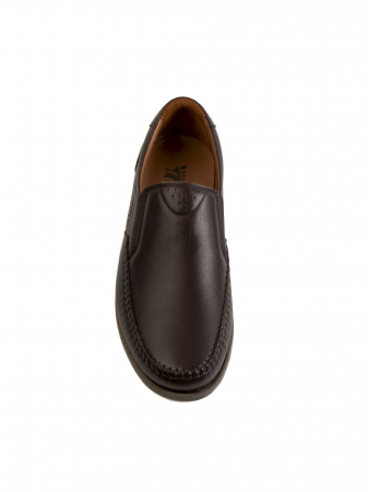 Loafers - Casual Dark Chocolate Loafers – Piele Naturală, Design Elegant, Confort Maximal