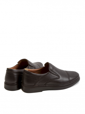 Casual dark Chocolate Loafers – Piele Naturală, Design Elegant, Confort Maximal [3]