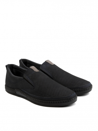 Casual Dark space Blue Airy Loafer – Piele Naturală, Construcție Manuală, Detalii Exclusiviste [2]