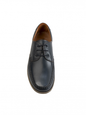 Derby - Casual Peacock blue Derby – Piele Naturală, Confort Premium, Talpă Rezistentă