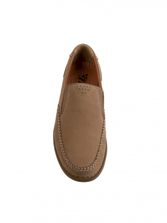 Loafers - Casual Sepia Brown Airy Loafers – Piele Naturală, Design Elegant, Confort Maximal