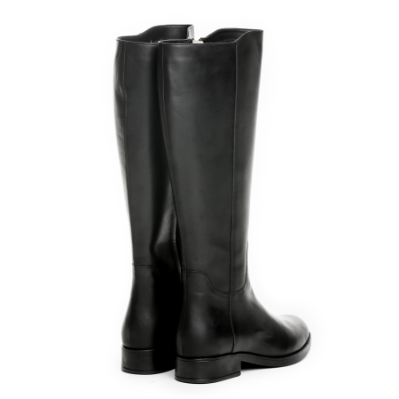 Cizme damă din piele naturală nappa neagră – Model 3567 [3]