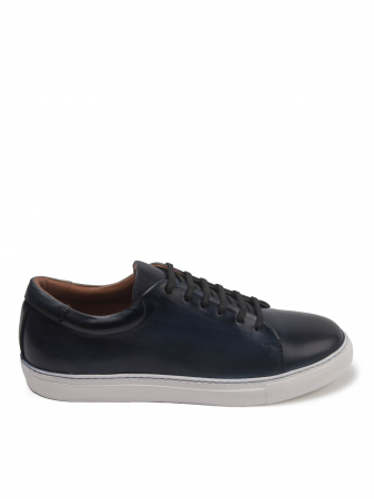 Dark Space Blue Sneakes – Piele Naturală, Construcție Manuală, Detalii Exclusiviste [1]