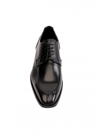 Derby - Derby Textured Black – Piele Naturală, Confort Premium, Talpă Rezistentă