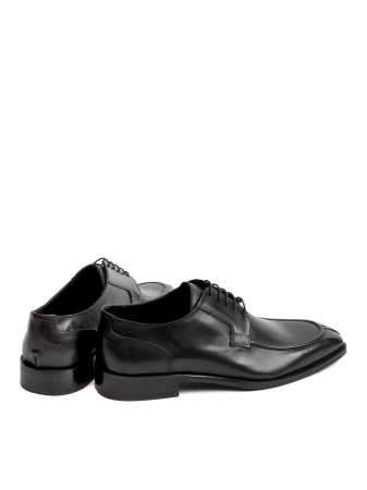 Derby Textured Black – Piele Naturală, Confort Premium, Talpă Rezistentă [3]