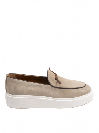 Ecru Yellow and White Loafers – Piele Naturală, Design Elegant, Confort Maximal [1]