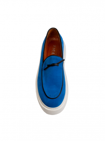 Loafers - Egyptian Blue Loafers – Piele Naturală, Design Elegant, Confort Maximal