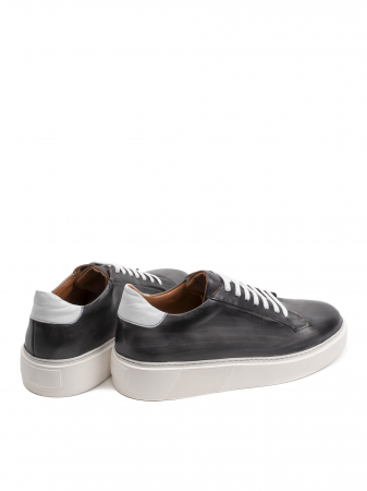 Hand Painted Panda Sneakers – Piele Naturală, Construcție Manuală, Detalii Exclusiviste [3]