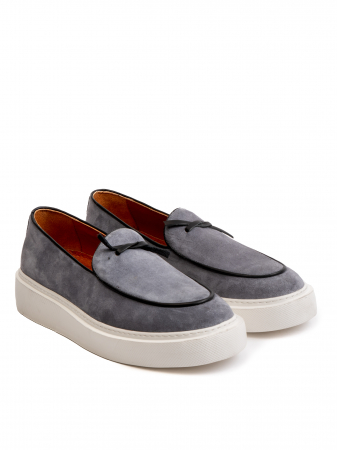 Loafers Light Steel Blue – Piele Naturală, Design Elegant, Confort Maximal [2]