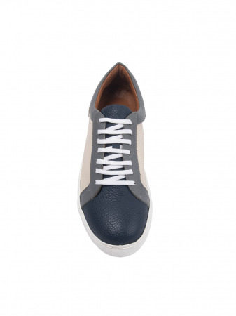 Sneakers - Multi Shade Sneakers – Piele Naturală, Construcție Manuală, Detalii Exclusiviste