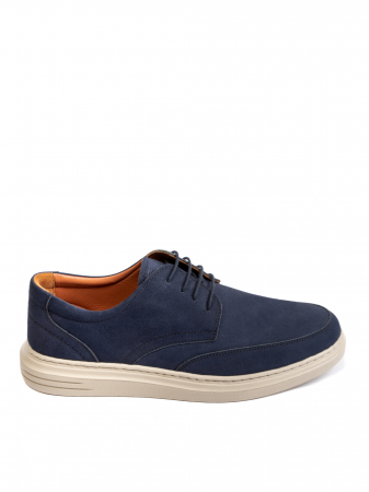 Navy Blue Derby – Piele Naturală, Confort Premium, Talpă Rezistentă [1]