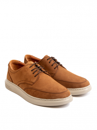 Ochre Orange Derby – Piele Naturală, Confort Premium, Talpă Rezistentă [2]