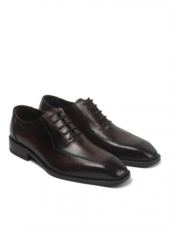 Oxford Mahogany Brown – Piele Naturală, Eleganță Clasică [2]