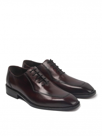 Oxford Sangria Red Din Piele De Vitel Piele Naturală, Construcție Manuală, Detalii Exclusiviste [2]