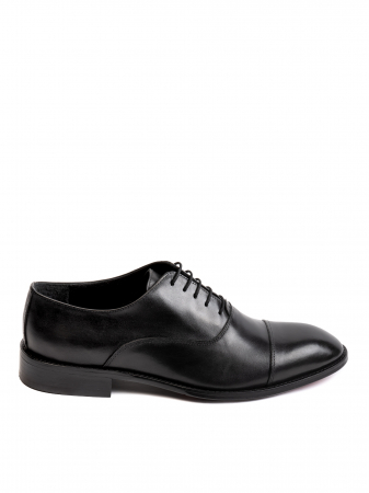 Oxford textured Black Piele Naturală, Construcție Manuală, Detalii Exclusiviste [1]