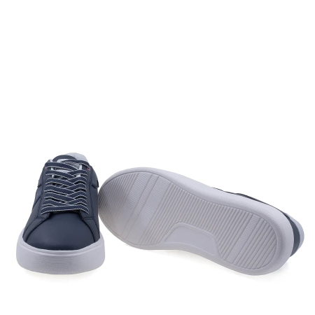 Pantofi barbati casual bleumarin din piele naturala Goretti cu talpa usoara [3]