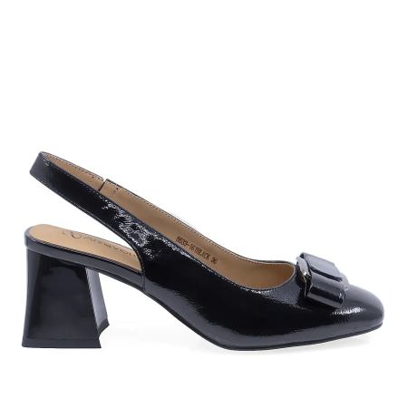 Pantofi - Pantofi dama eleganti Anna Viotti piele lacuita, D105-5533-161 negru