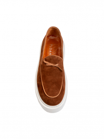 Loafers - Rust Brown Loafer – Piele Naturală, Construcție Manuală, Detalii Exclusiviste