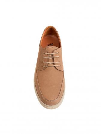 Derby - Sepia Yellow Derby – Piele Naturală, Confort Premium, Talpă Rezistentă
