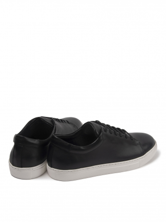 Textured Black sneakers – Piele Naturală, Construcție Manuală, Detalii Exclusiviste [3]