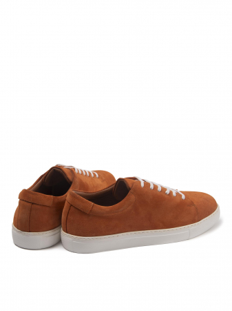 Tiger Orange Sneakers – Piele Naturală, Construcție Manuală, Detalii Exclusiviste [2]