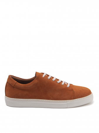 Tiger Orange Sneakers – Piele Naturală, Construcție Manuală, Detalii Exclusiviste [3]