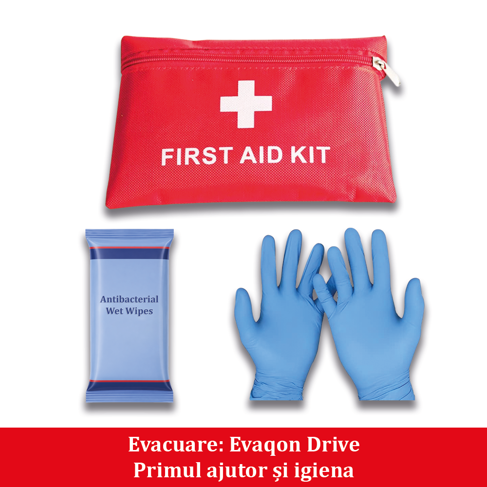 Kit de evacuare auto Evaqon Drive pentru cutremure, incendii, inundatii, situatii de criza [2]