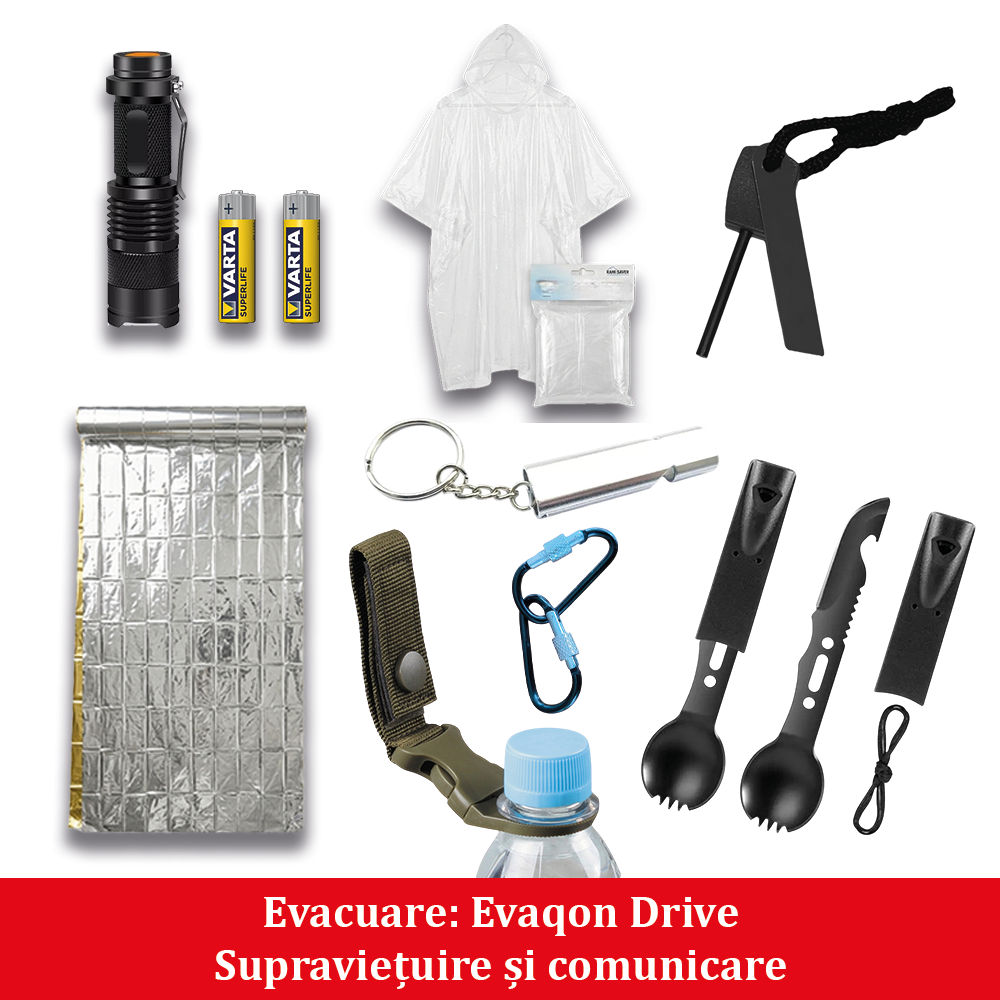 Kit de evacuare auto Evaqon Drive pentru cutremure, incendii, inundatii, situatii de criza [3]