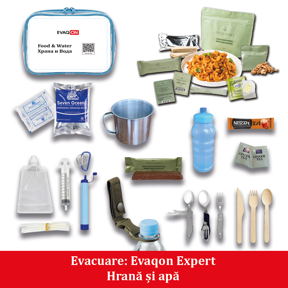 Kit de evacuare Evaqon Expert pentru cutremure, incendii, inundatii, dezastre [6]