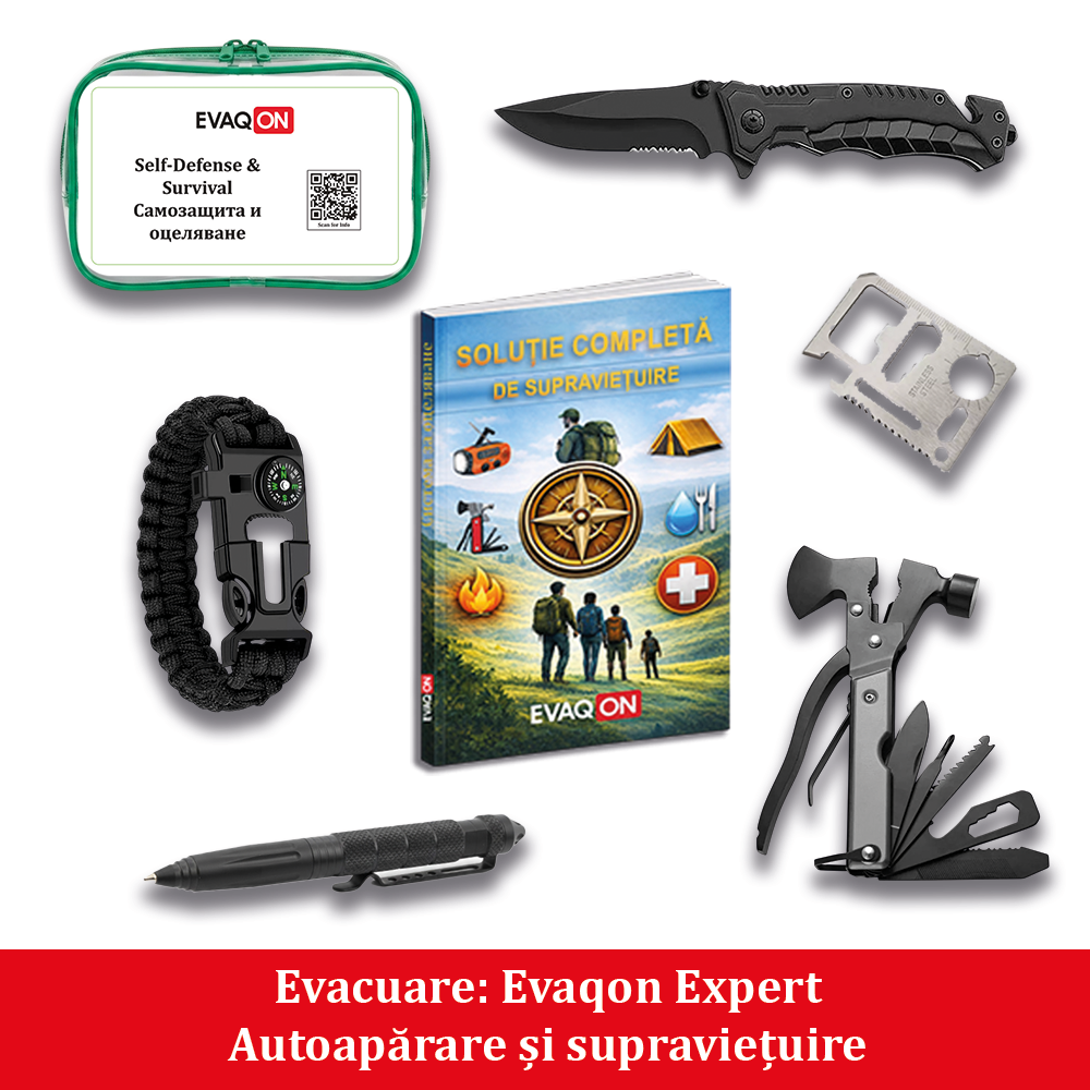 Kit de evacuare Evaqon Expert pentru cutremure, incendii, inundatii, dezastre [3]