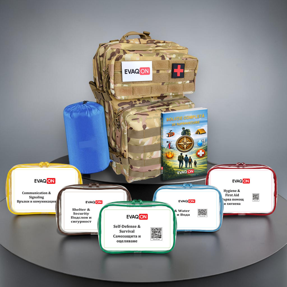 Kit de evacuare Evaqon Expert pentru cutremure, incendii, inundatii, dezastre [4]