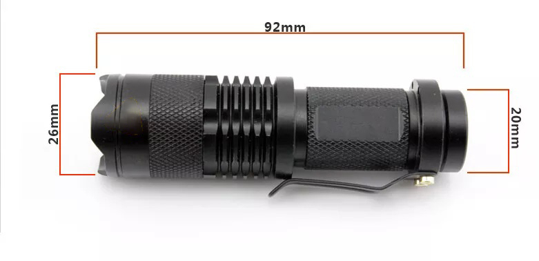 Lanterna metalica de inalta calitate cu lumina LED de zi [2]