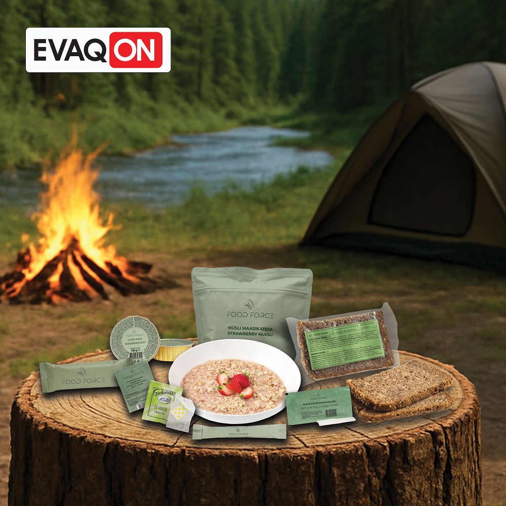 Pachet ratie de mic dejun cu granola si muesli de capsuni (mancare deshidratata) [5]