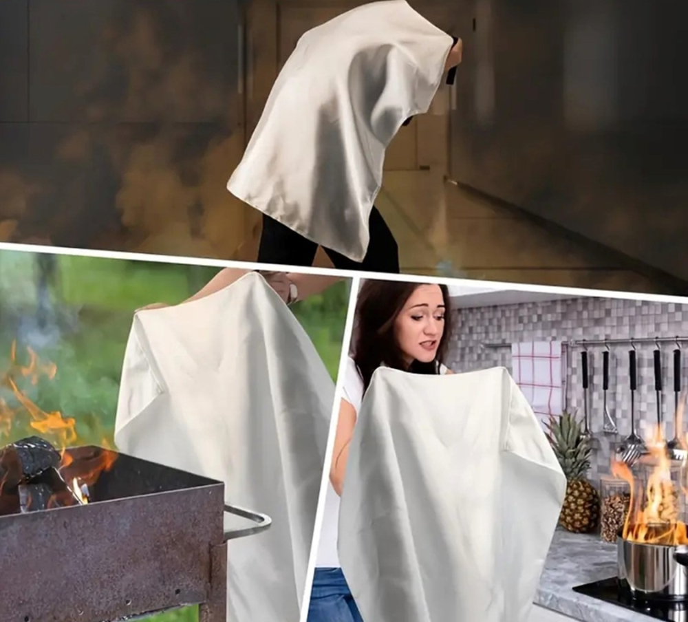 Patura ignifuga din fibra de sticla, conceputa pentru stingerea incendiilor mici [5]