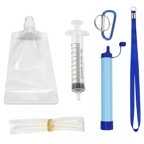 Set de filtre pentru purificarea apei / Pai de apa pentru supravietuire [5]