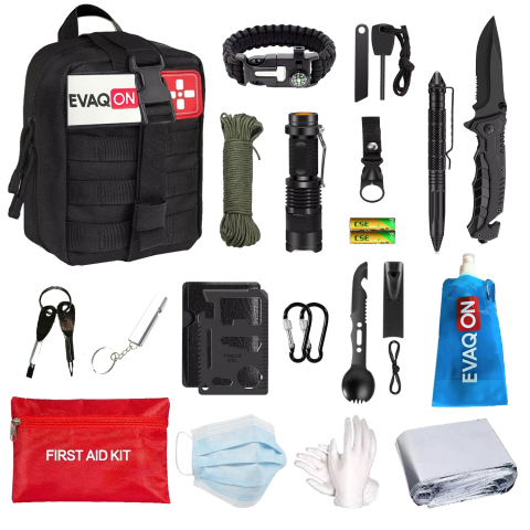 Kit de evacuare auto „Evaqon mini” pentru cutremure, incendii, inundatii, situatii de criza [1]