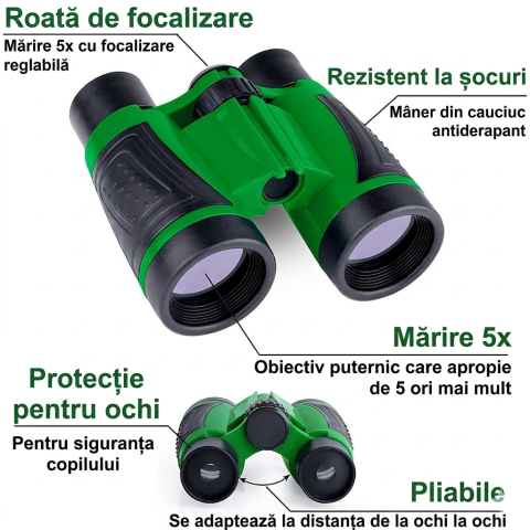 Kit de explorare si aventura pentru copii cu vesta si palarie [3]