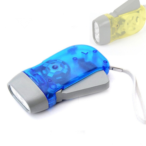 Pentru copii - Lanterna albastra, functioneaza fara baterii