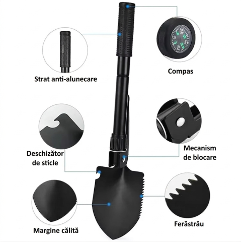 Lopata pliabila din otel manganos [2]