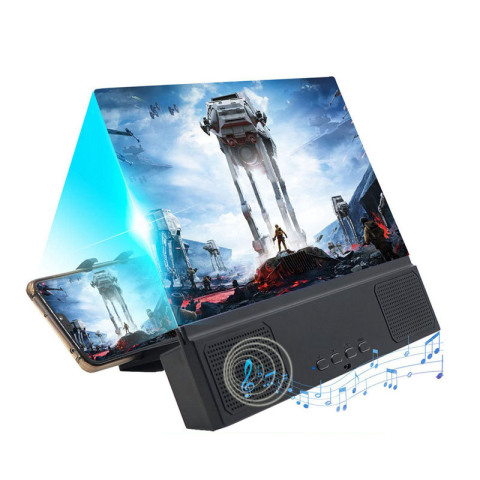 Lupa pentru ecran telefon cu boxe bluetooth integrate 12" 30.5 cm [4]