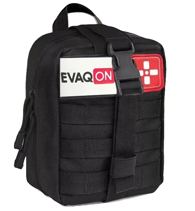 Turism si agrement - Mini-Rucsac Tactic si Organizator „Evaqon Black 2.5L” - Negru