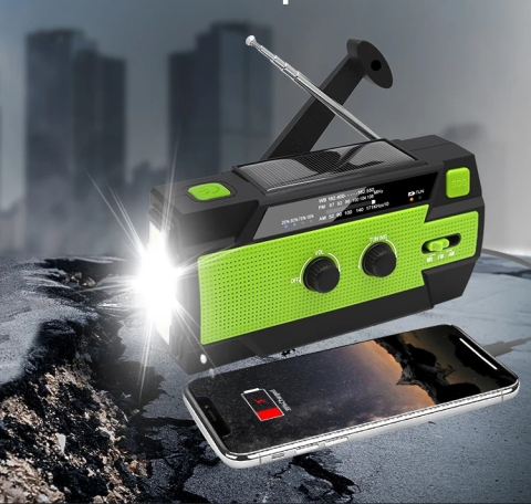 Radio de Urgenta cu lanterna Profesional „Evaqon Sentinel Pro” [4]