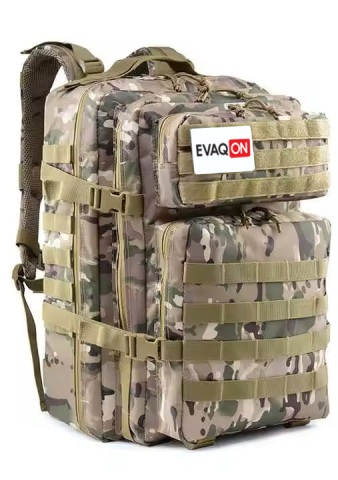 Turism si agrement - Rucsac Tactic Profesional – Volum 55 Litri - Camuflaj