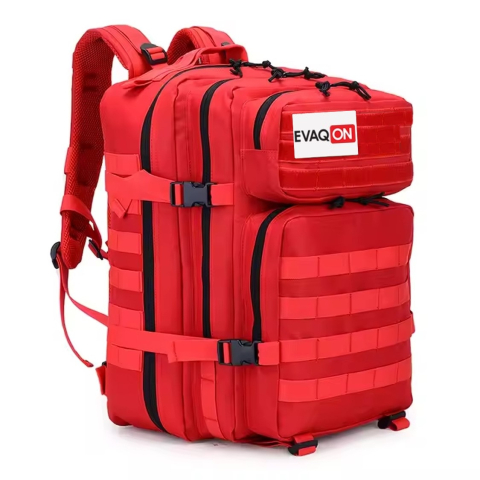 Turism si agrement - Rucsac Tactic Profesional – Volum 55 Litri - Rosu