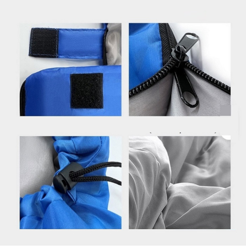 Sac de dormit +15°C, albastru [3]