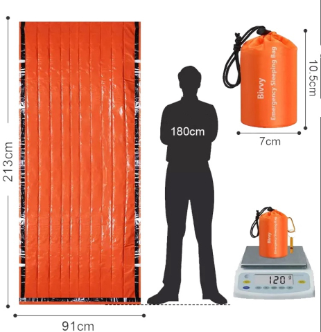 Sac de dormit de urgenta - Bivy [2]